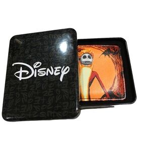 Disney’s Nightmare before Christmas Jack Skellington Men’s bifold wallet new‎